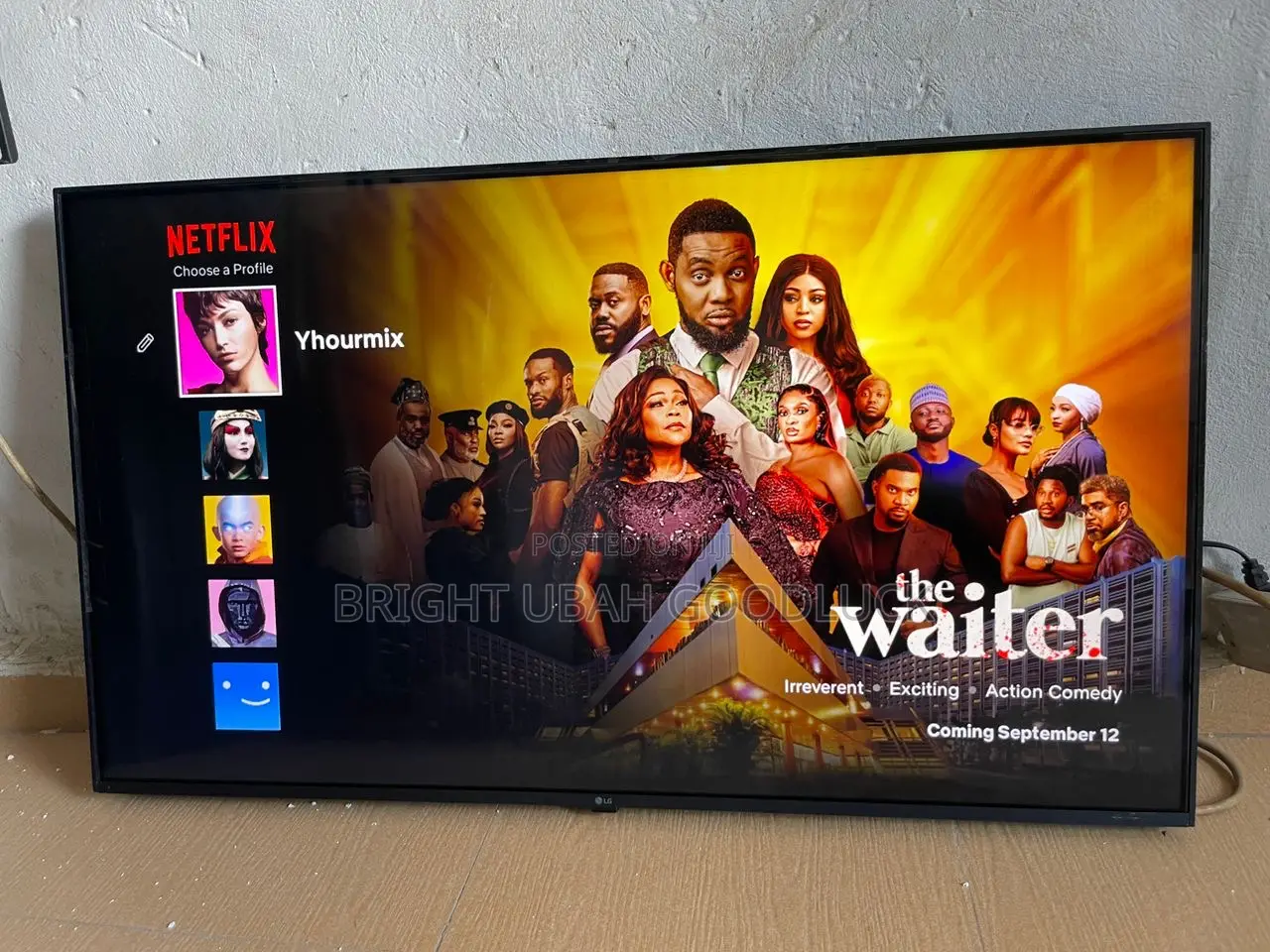 Lg 43 Inches Full Smart Tv With Free Netflix Acct Mirroring Cast Tv