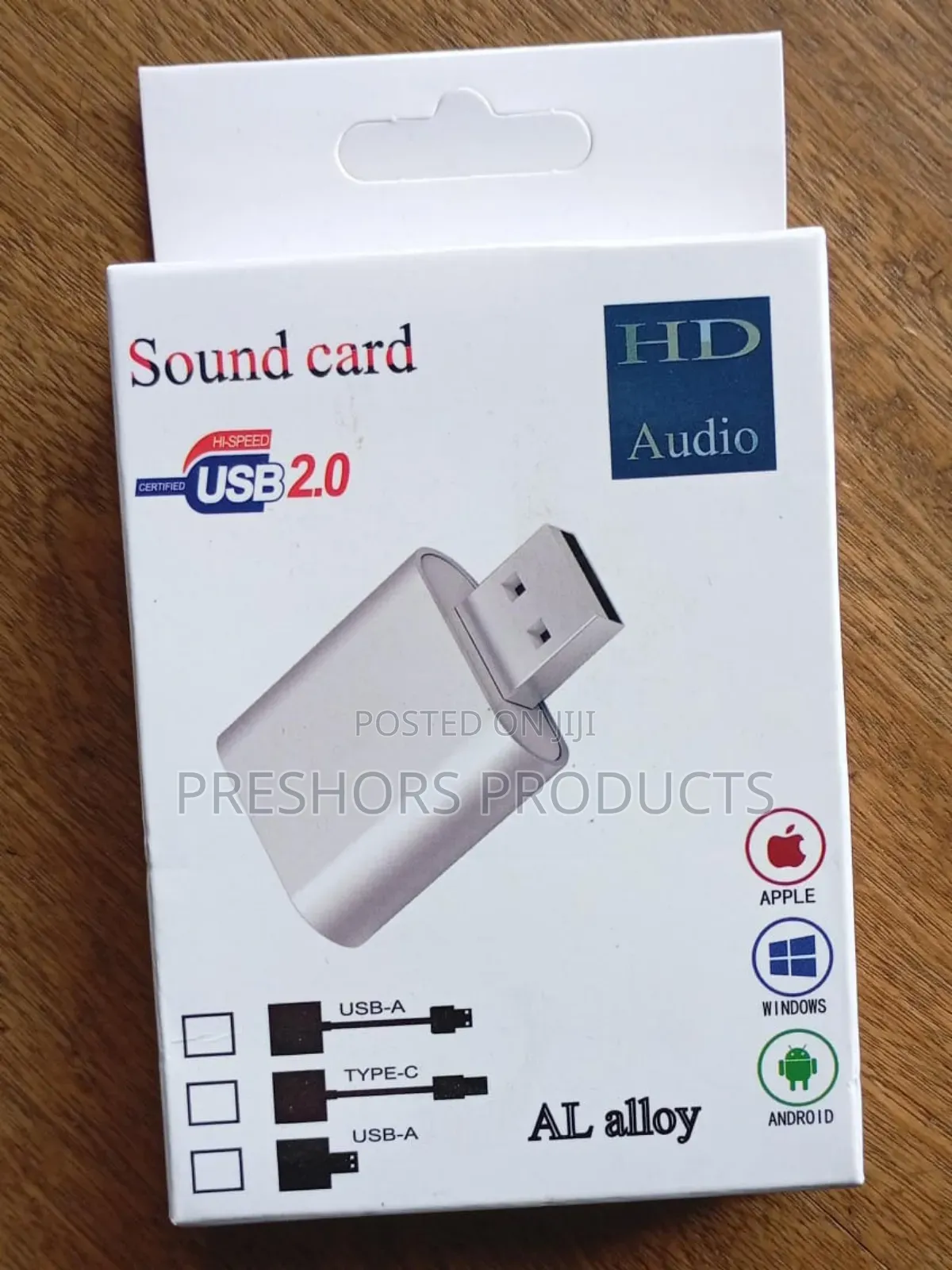Soundcard Usb 20 Hd Audio