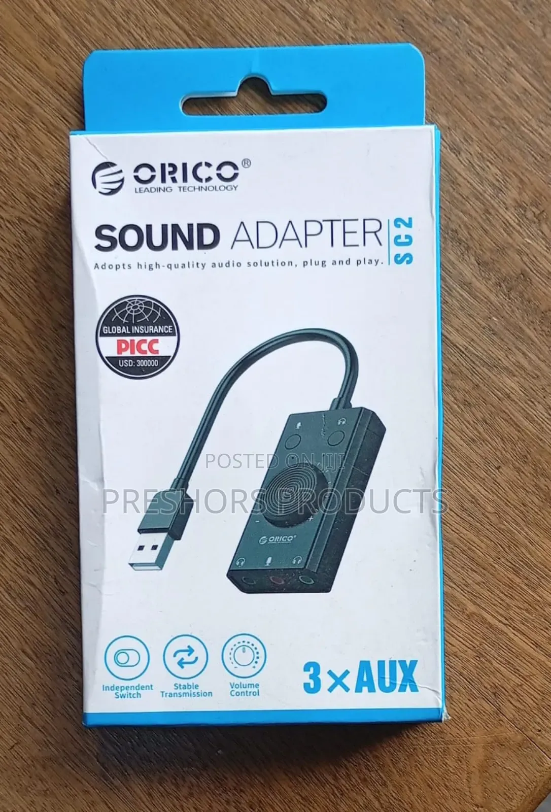 Soundcard Usb 20 Hd Audio