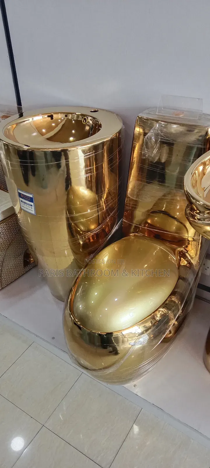 Gold Water Closet