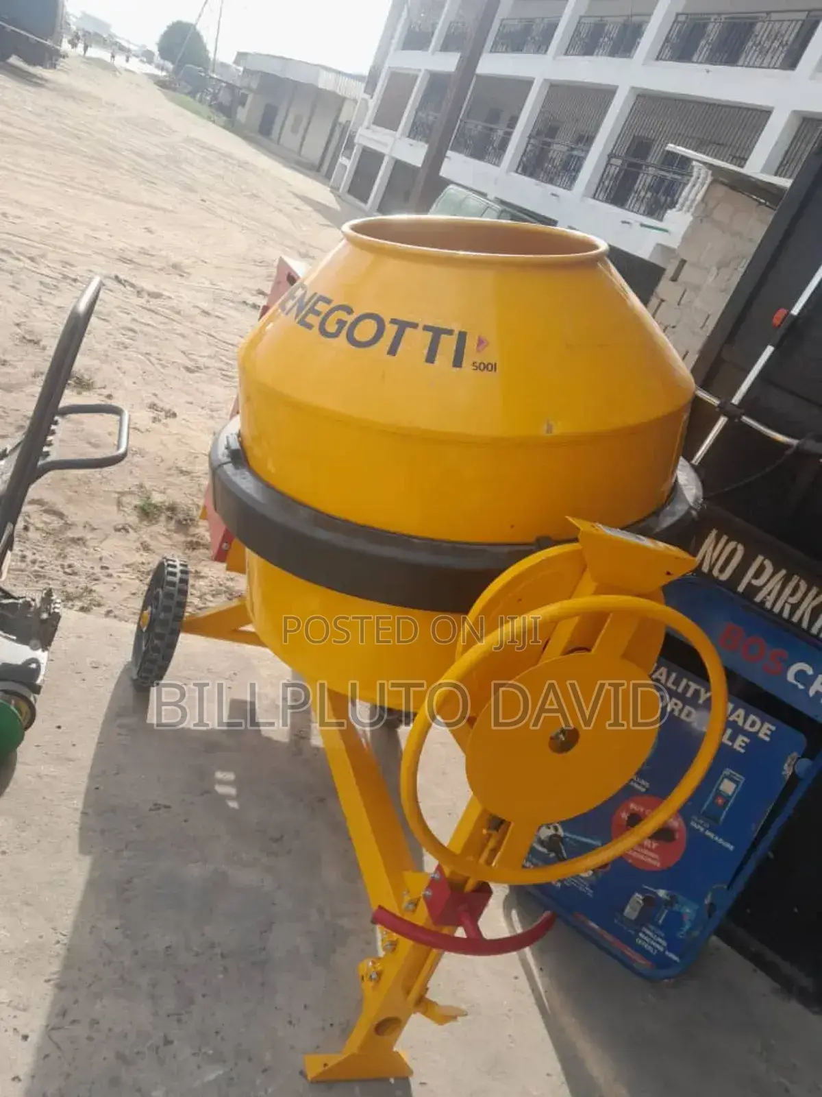 Menegotti Concrete Mixer, Model 5001.