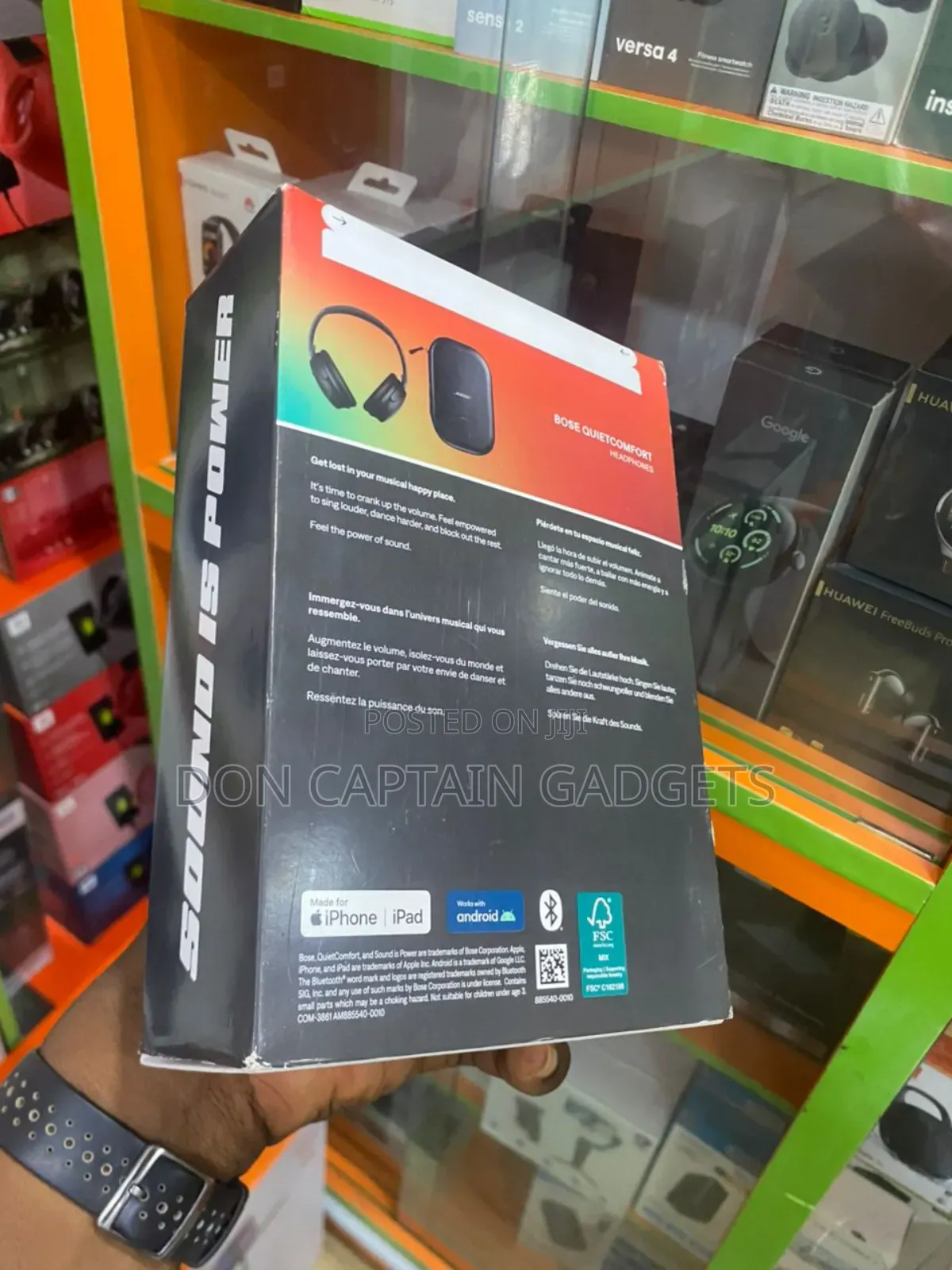 Bose Quietcomfort Sc Headphones With Anc