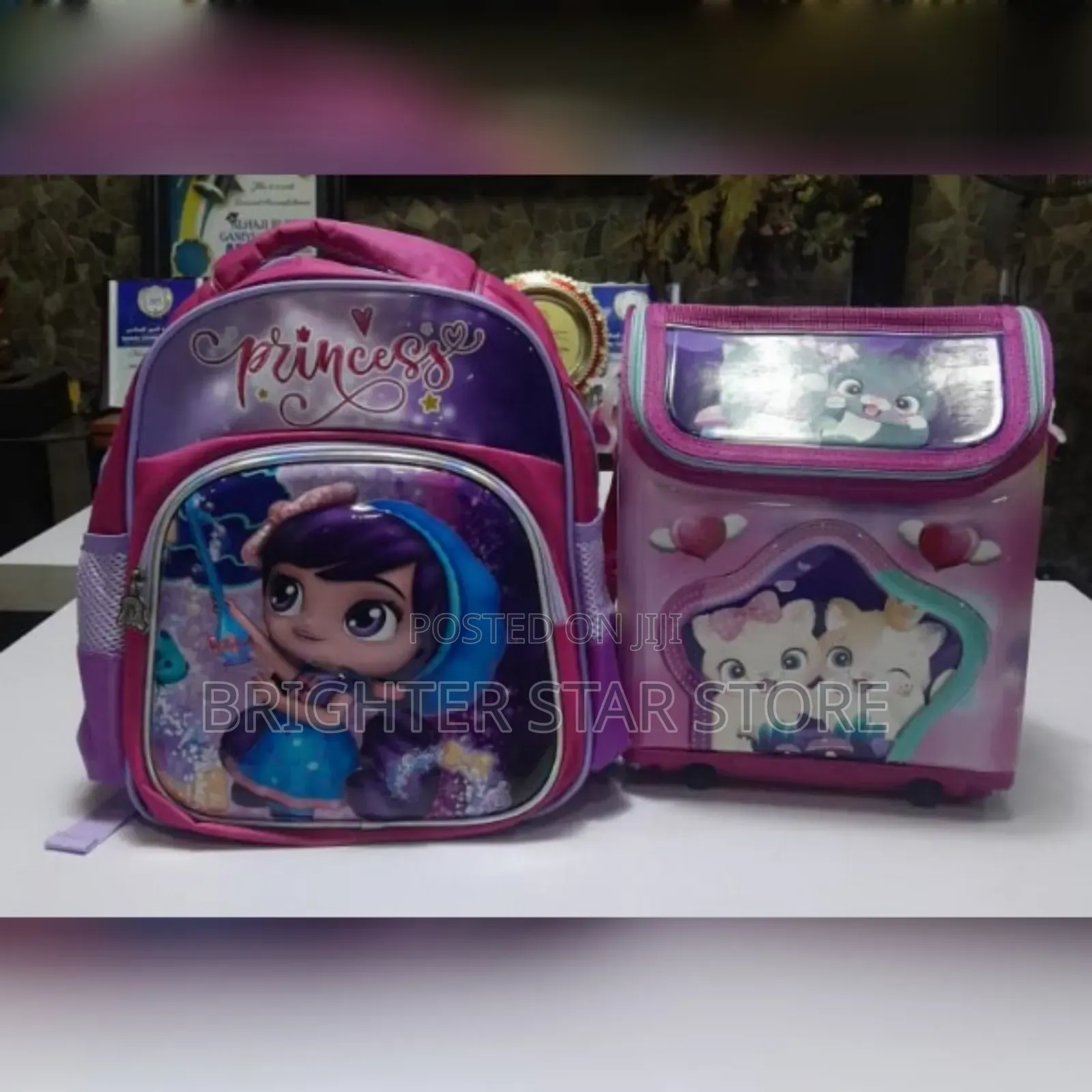 Children Character School Lunch Bag for Age 2 to 4yr
