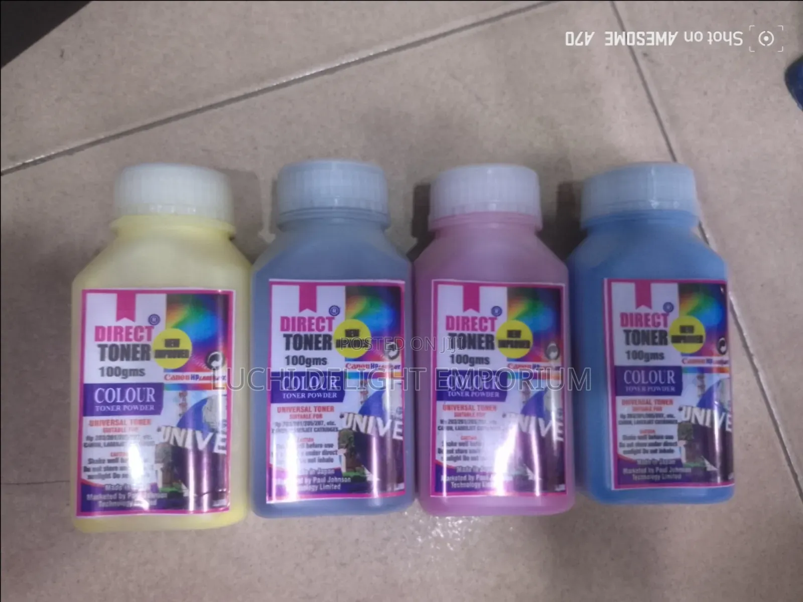 Hp Universal Laser Toner Powder Compatible for Hp Canon Laserjet 100g