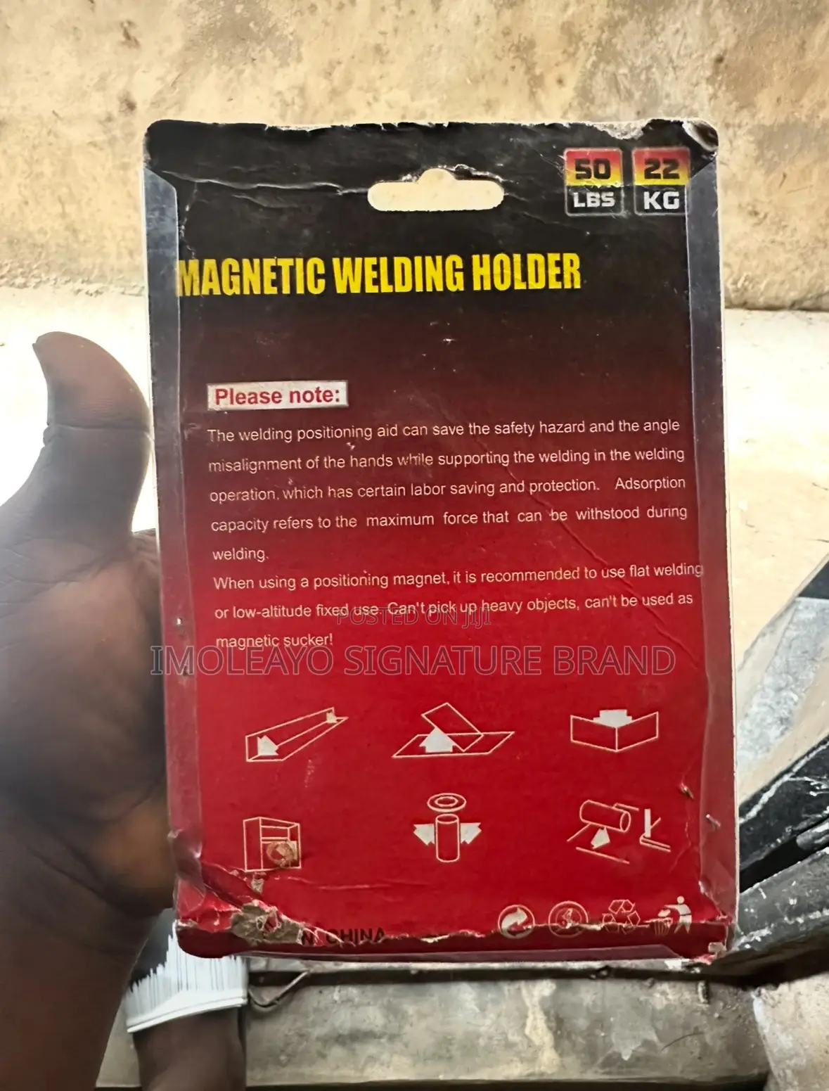 1 Pcs Magnetic Welding Holder