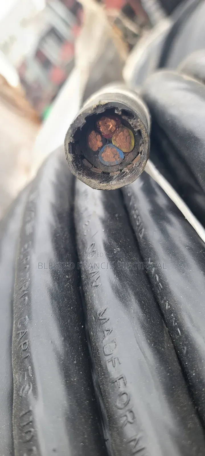 Original 25mmx4 Nigeria Wire and Cable Amored