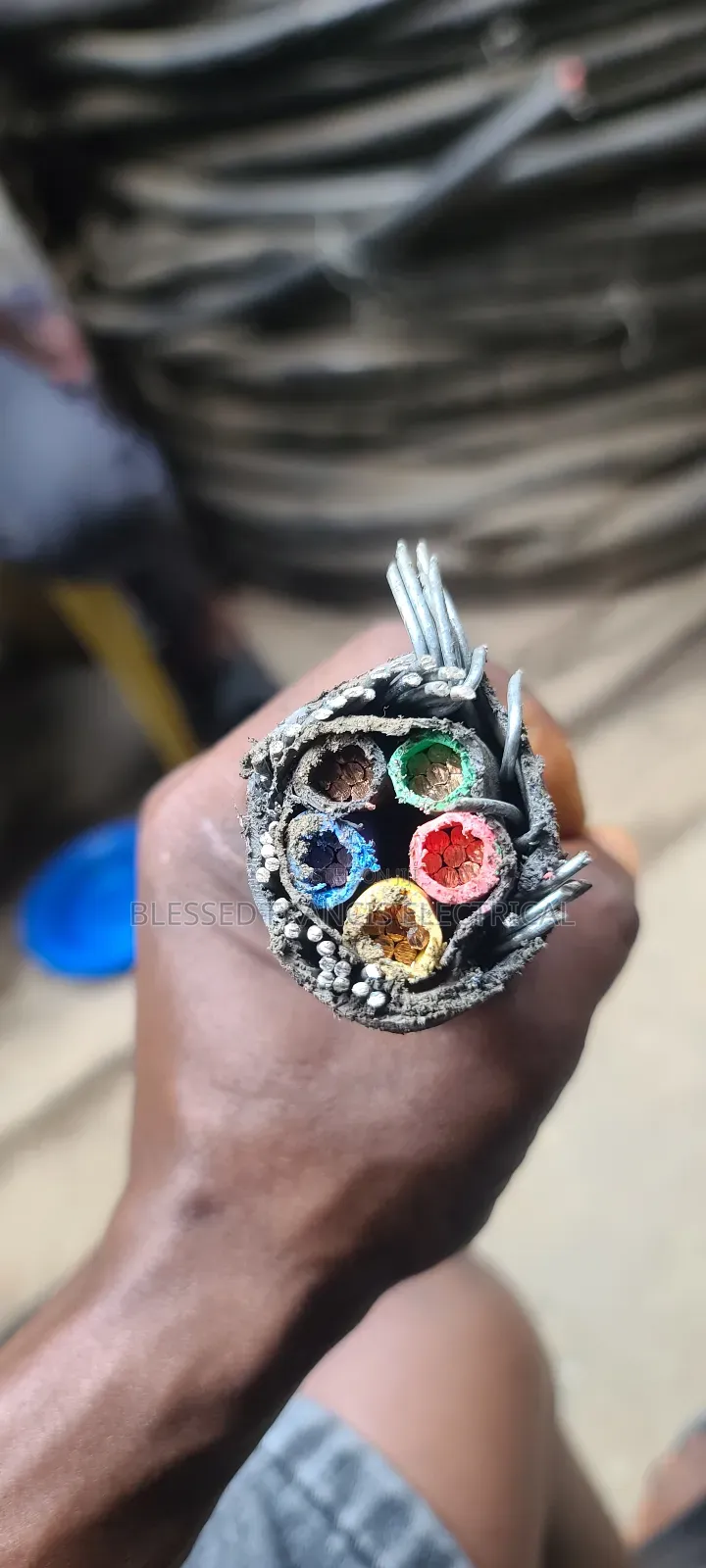 25mmx5 Core Nigeria Amored Cable