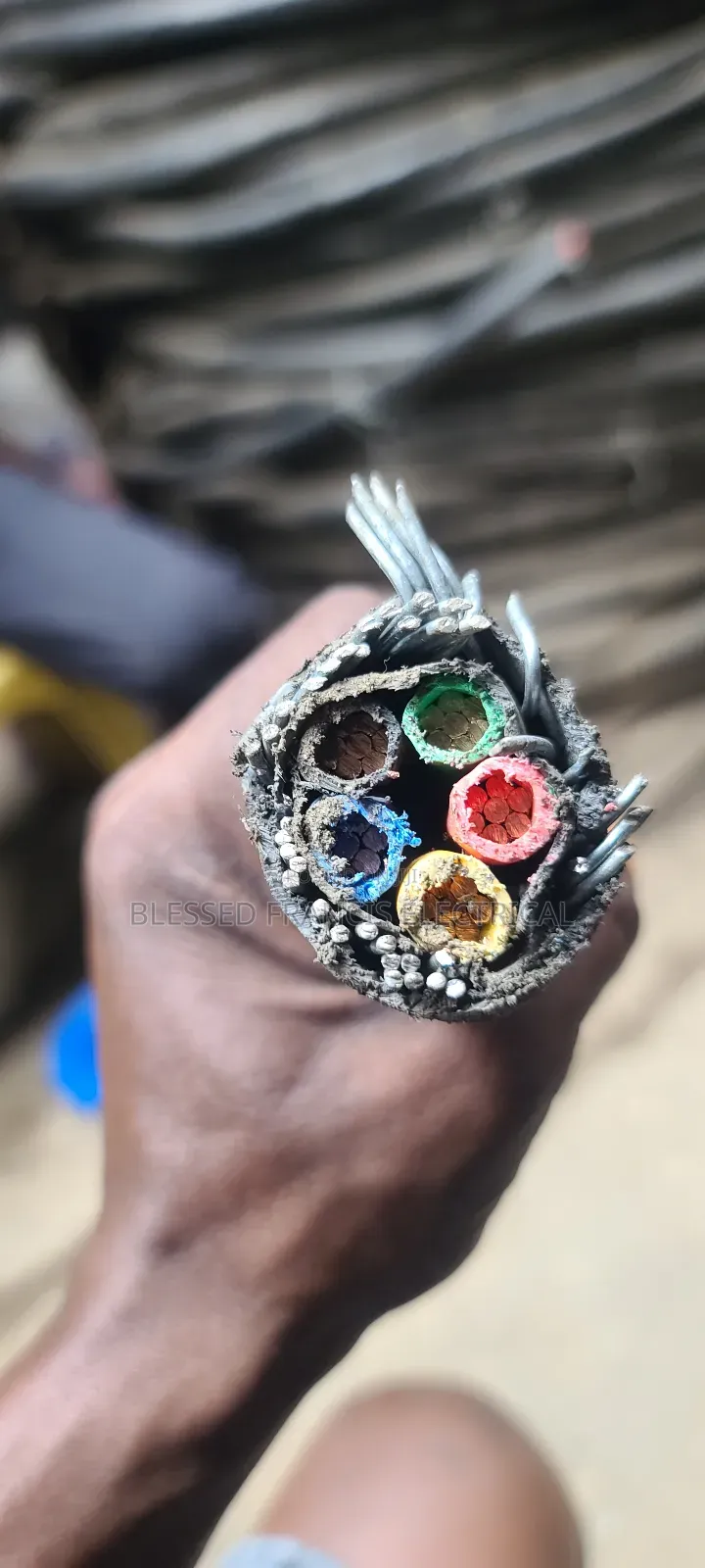 25mmx5 Core Nigeria Amored Cable