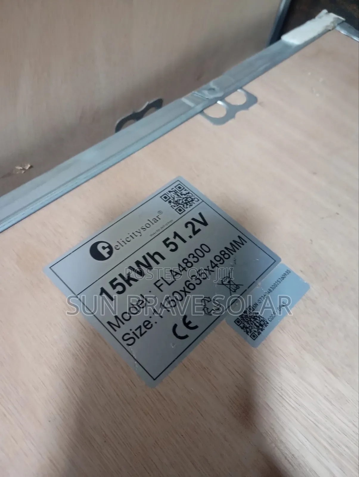 Flat Body 15kwh 51.2v Lithium Ion Battery Available Stock Felicity