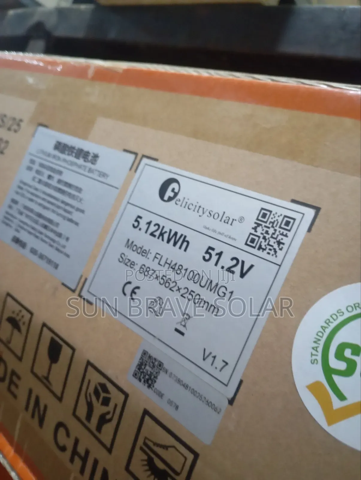 5kwh 51.2v Felicity Lithium Ion Battery Available