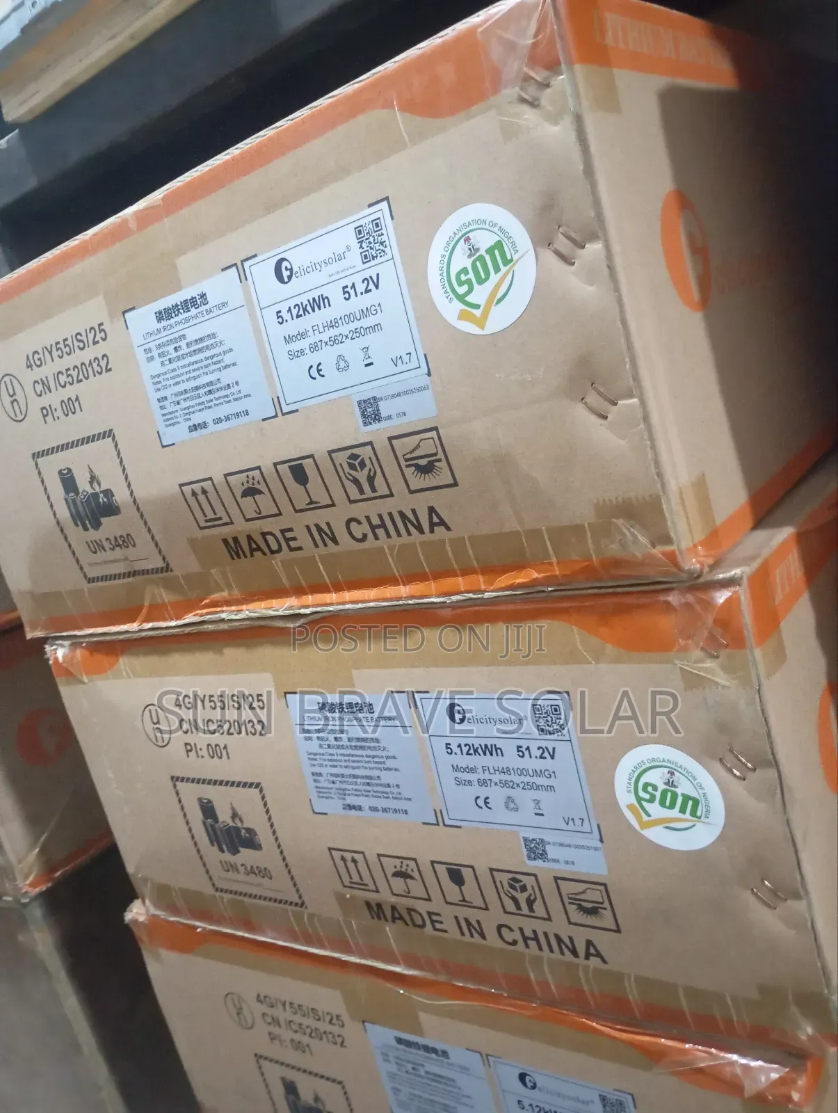 5kwh 51.2v Felicity Lithium Ion Battery Available