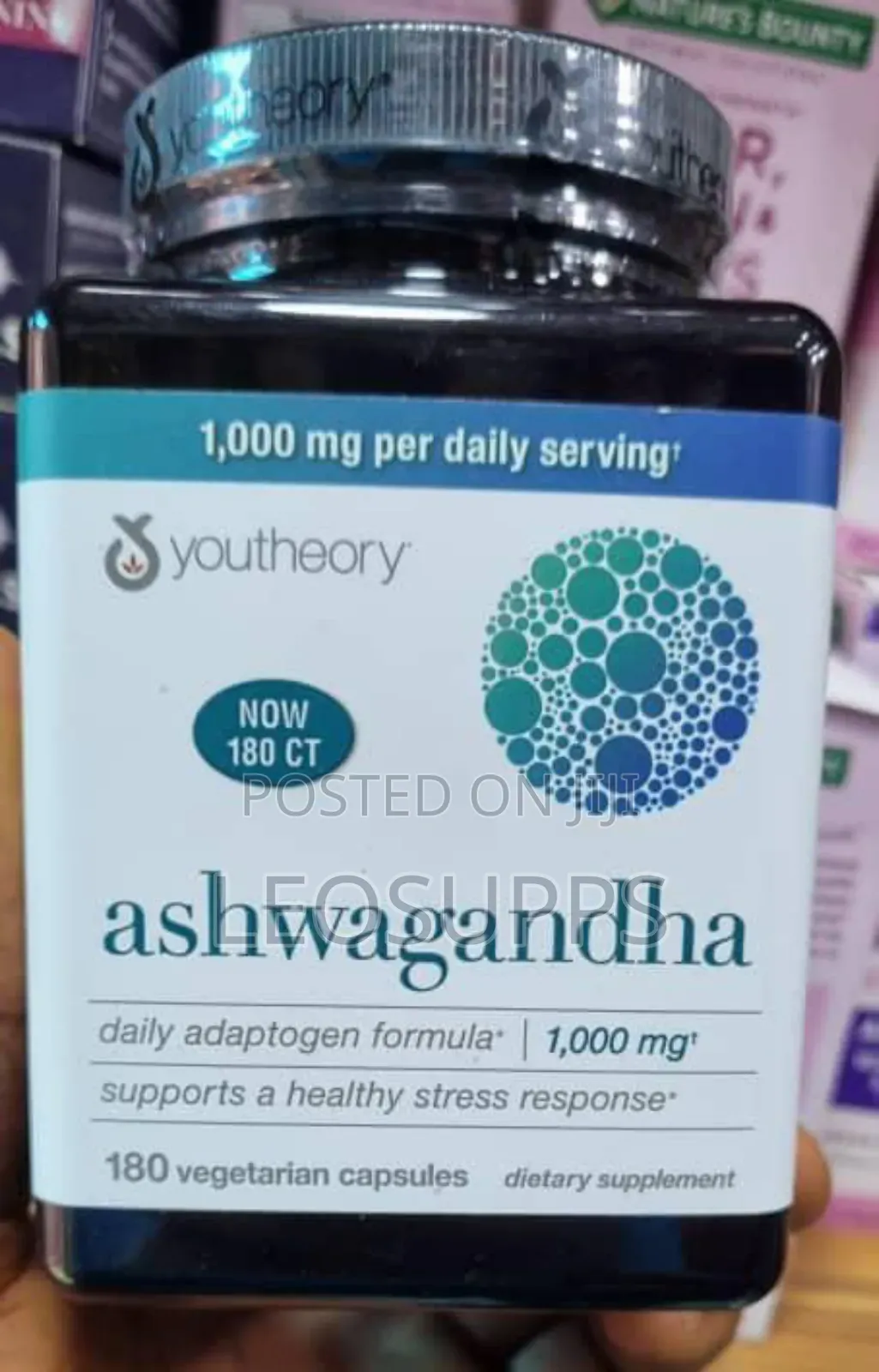 Youtheory Ahwangandha 1000mg by 360capsules