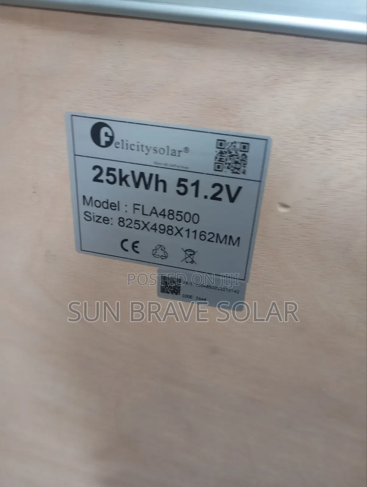 Lithium Ion Battery Felicity 51.2v Available Stock