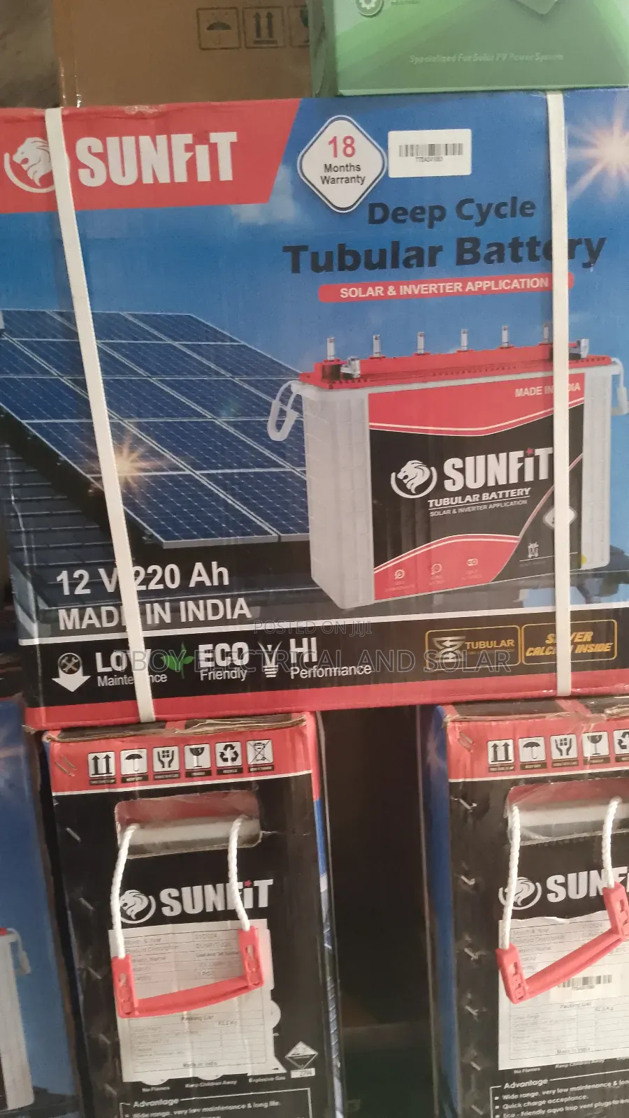 Sunfit Tubular Battery