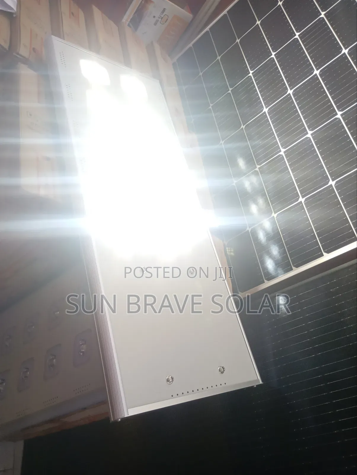 100w Pbt All-in-one Solar Street Light