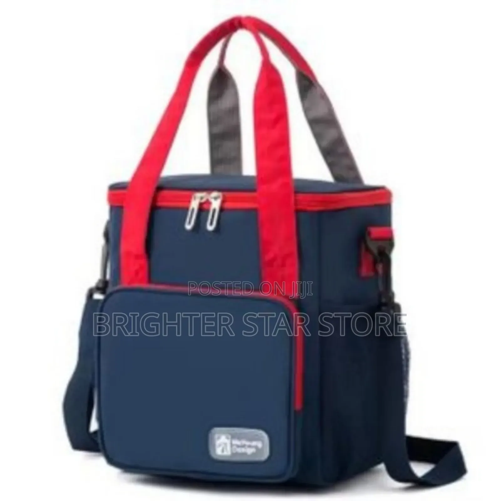 Insulated Lunch Bag With Side Pocket
