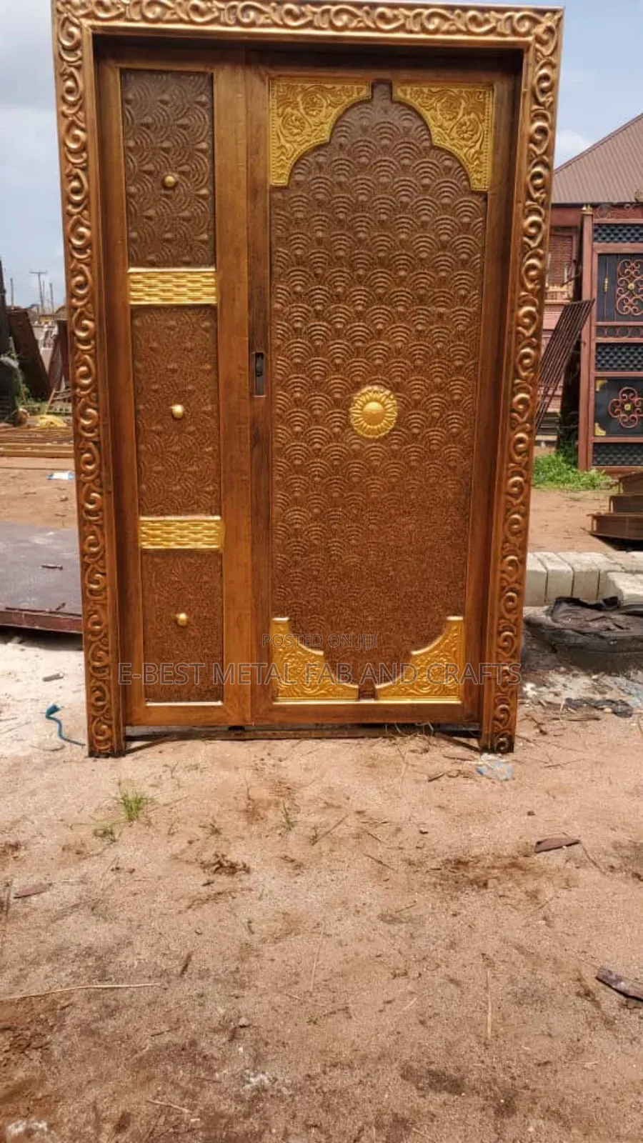 Exotic Design Double Panel Doors