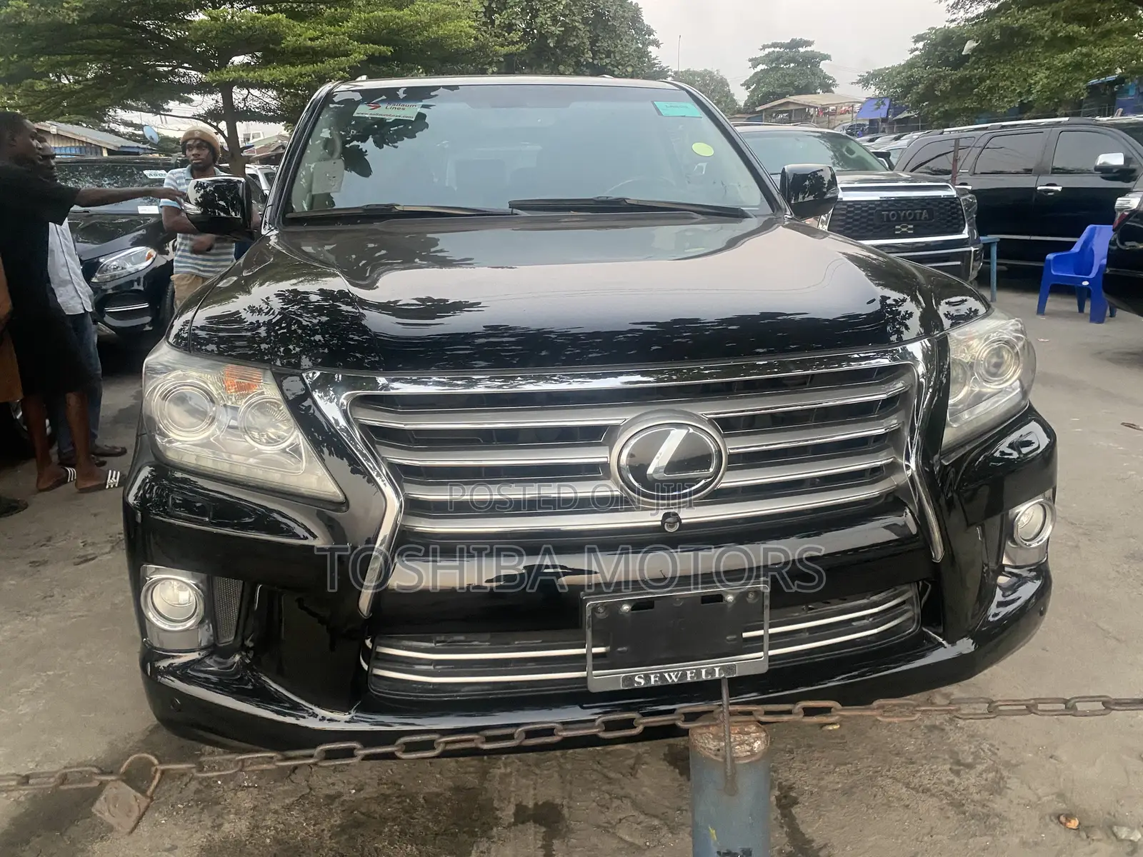 Lexus LX 570 AWD 2015 Black