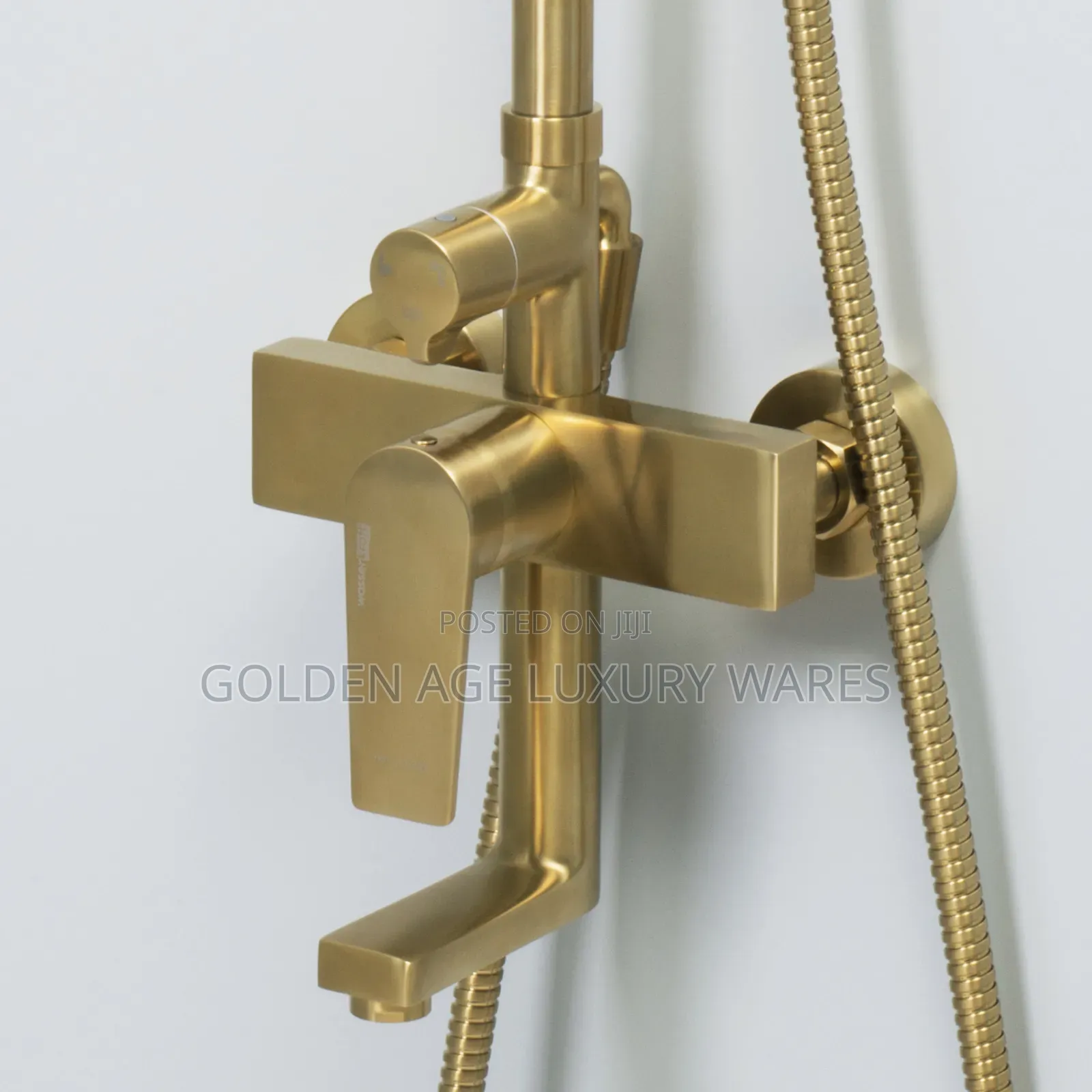 234 Shower Brush Gold
