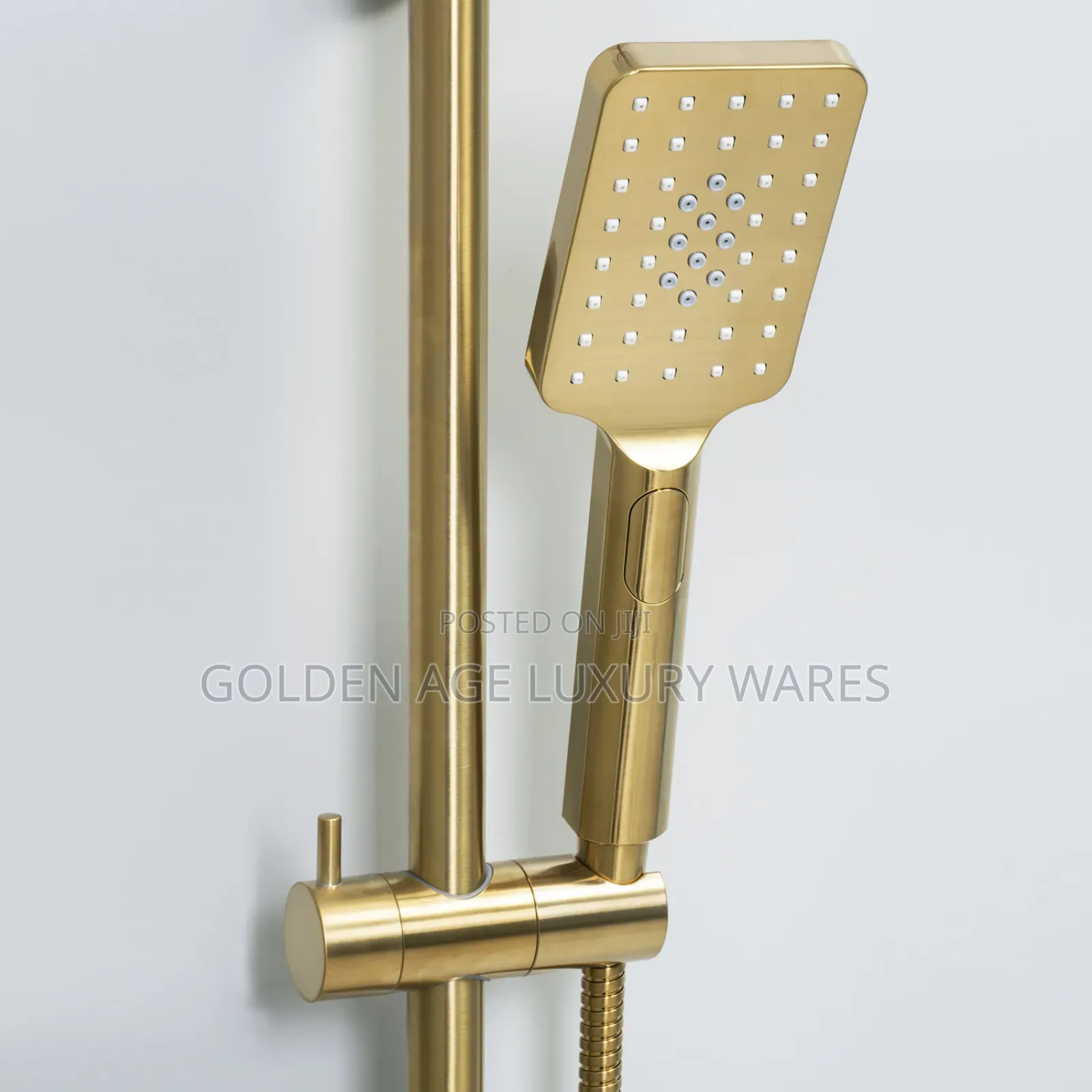 234 Shower Brush Gold