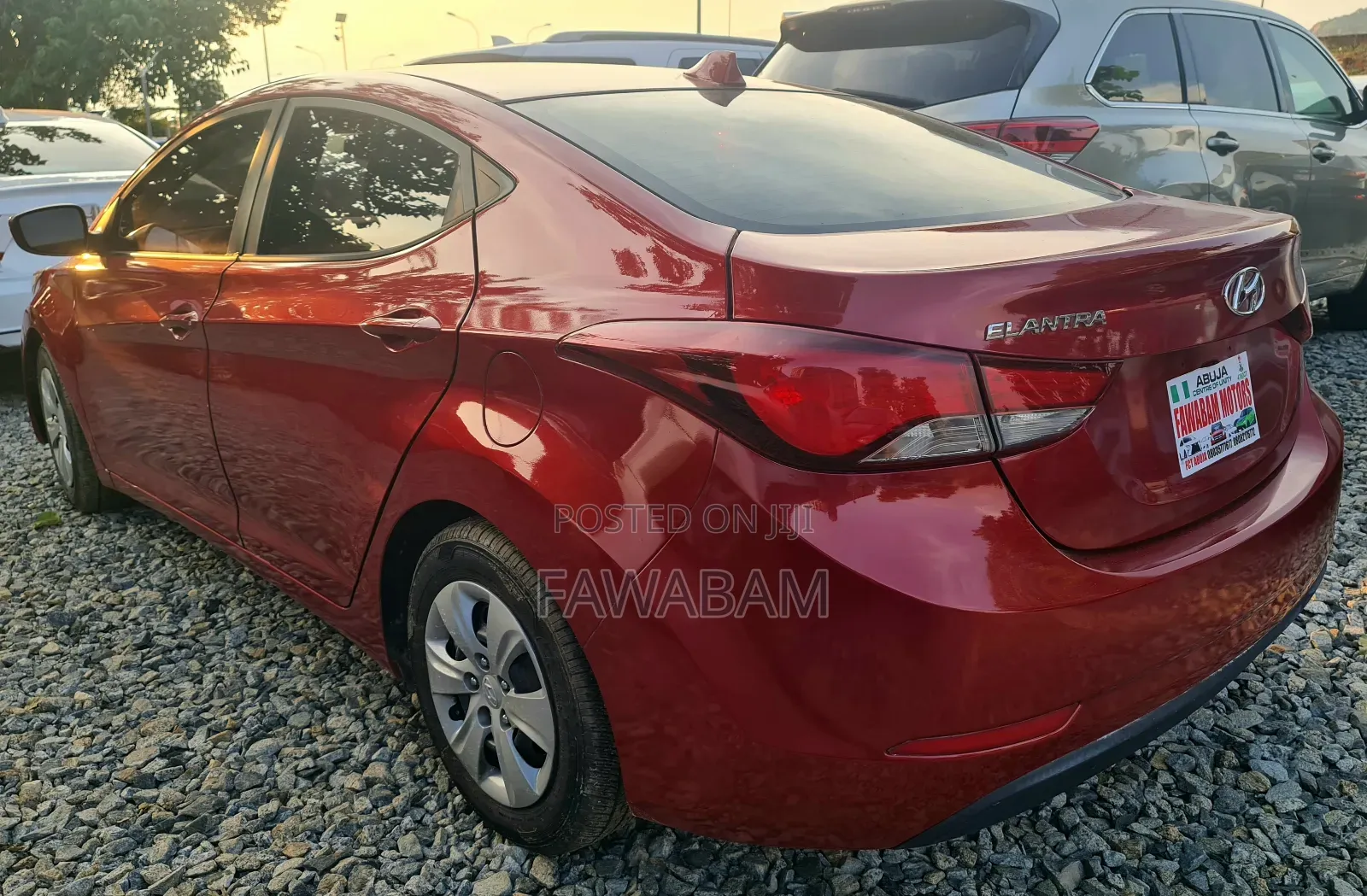 Hyundai Elantra 2016 Red