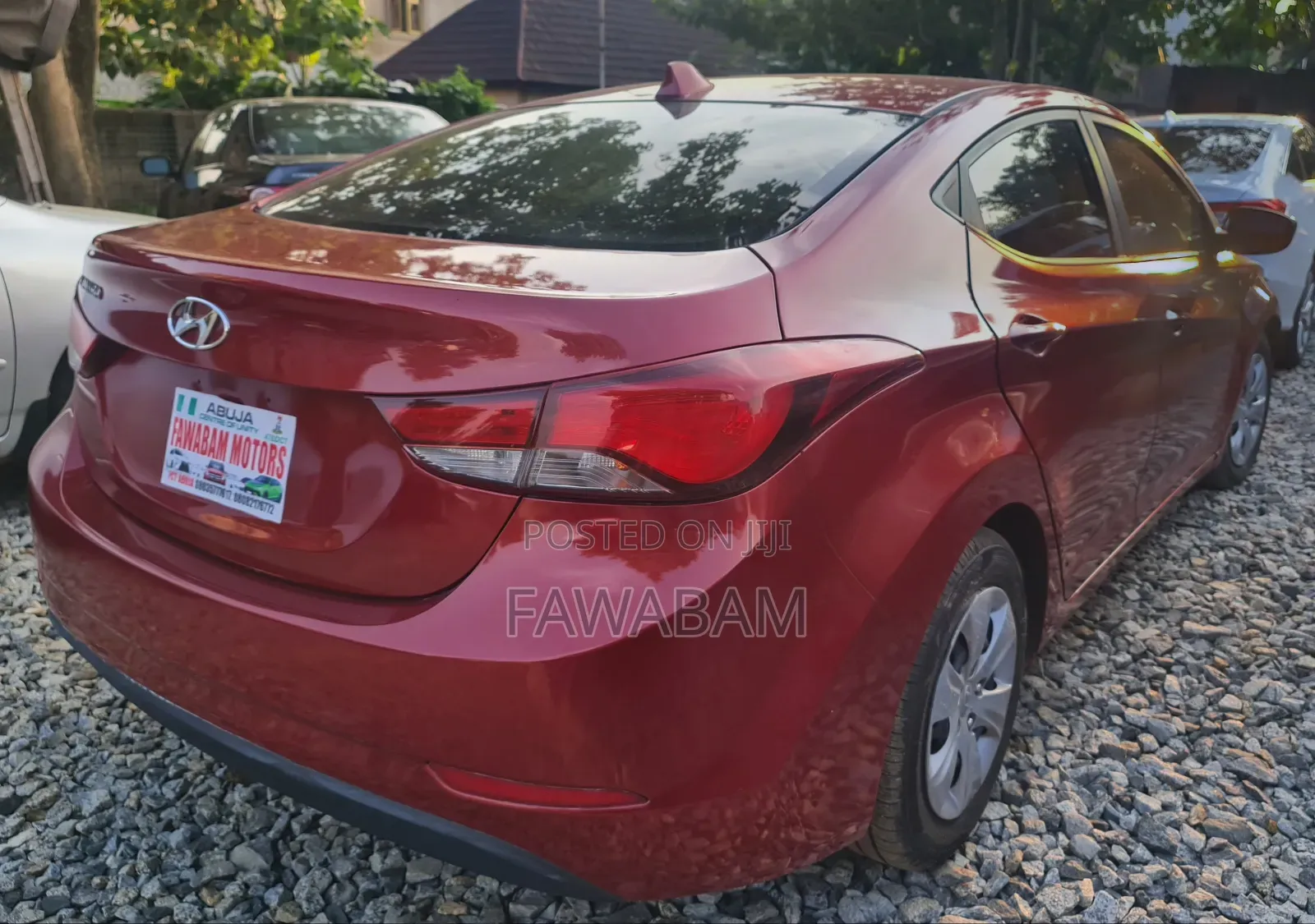 Hyundai Elantra 2016 Red