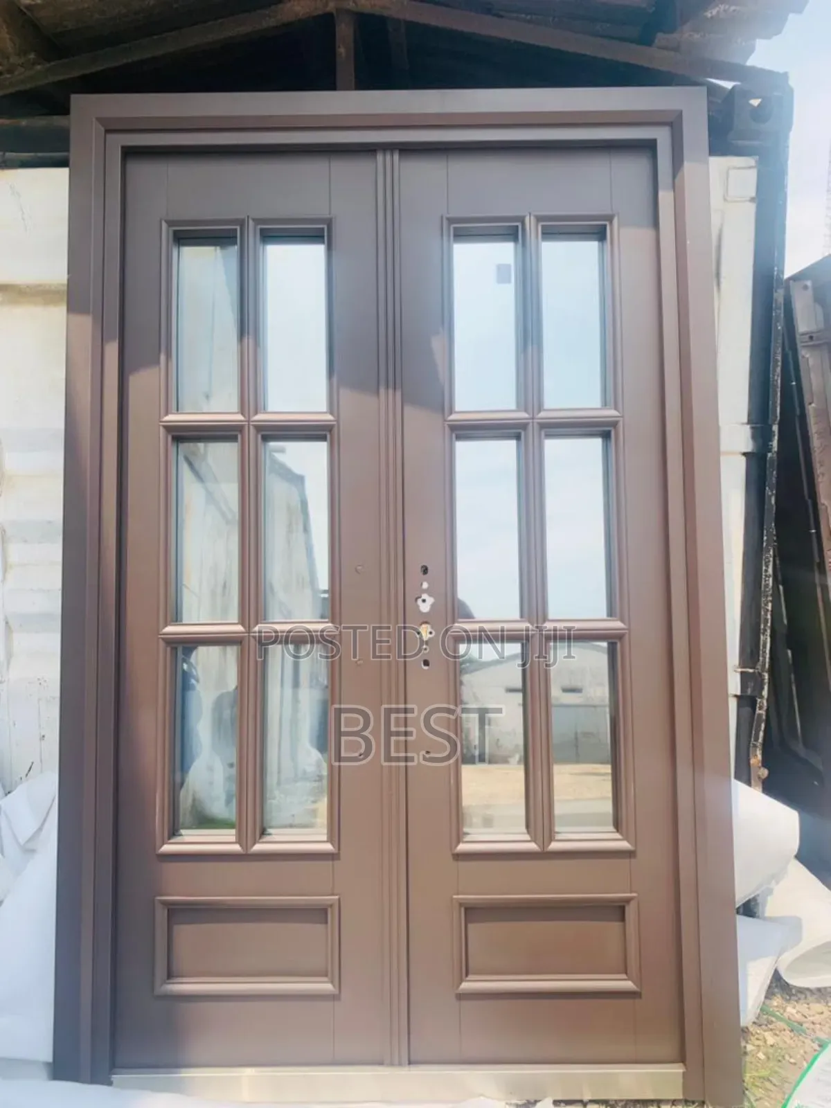 Double Door French Standard Glass Door