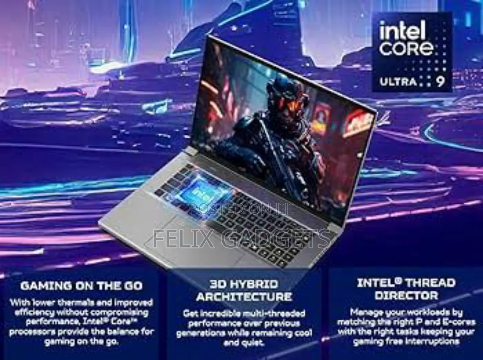 New Laptop Acer Predator Triton 700 32GB Intel Core Ultra 9 SSD 1T