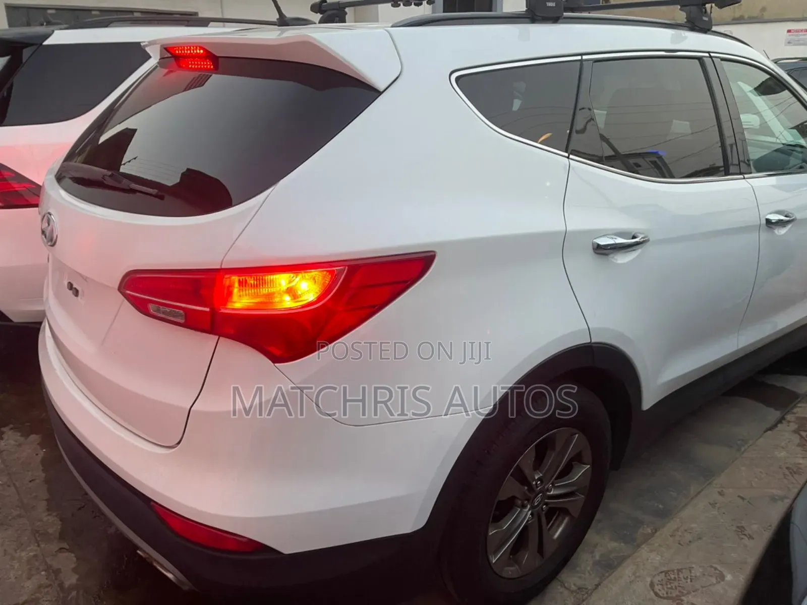 Hyundai Santa Fe GLS 4dr SUV AWD (3.3L 6cyl 6A) 2015 White
