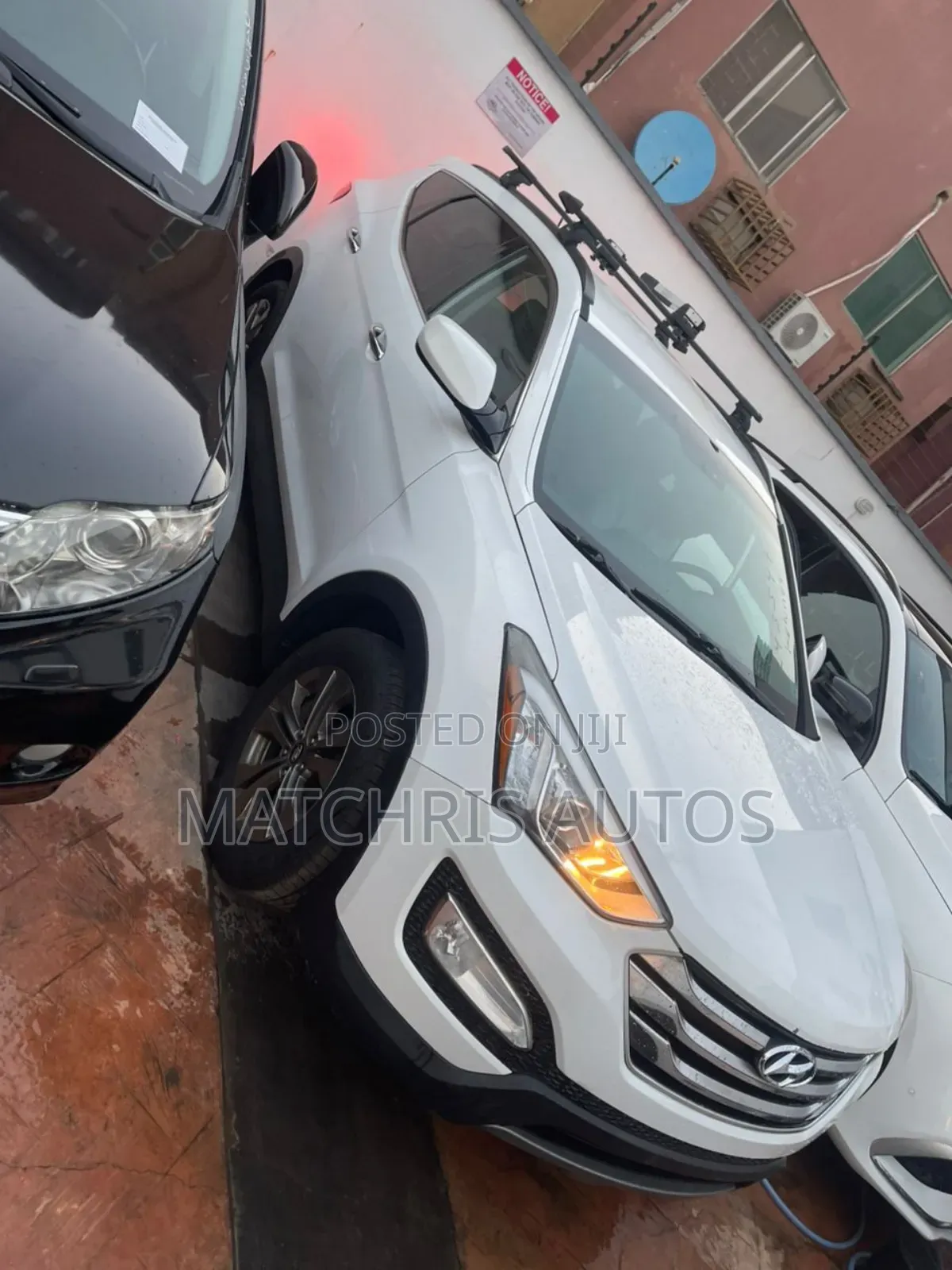 Hyundai Santa Fe GLS 4dr SUV AWD (3.3L 6cyl 6A) 2015 White