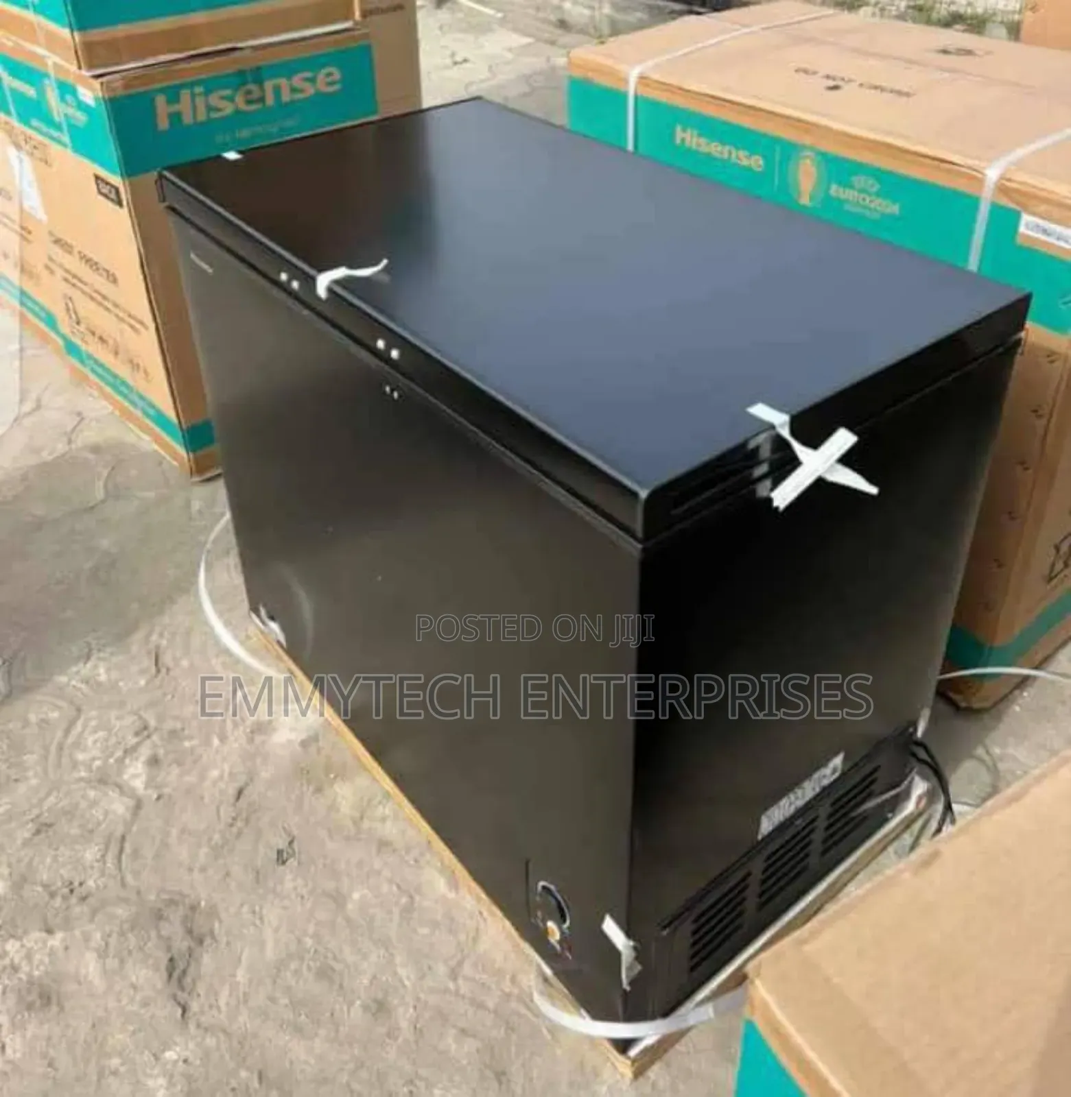 Hisense Freezer 250hs, 190liters,Black Color