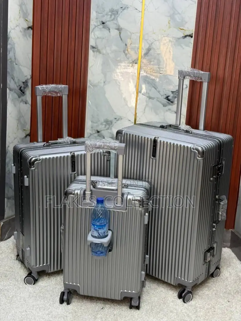 Aluminum Set With Bottle Holder