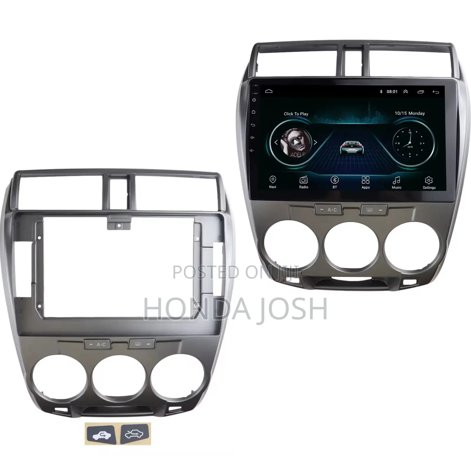 Car Stereo Frame Radio Casing 2009/2013 Honda City