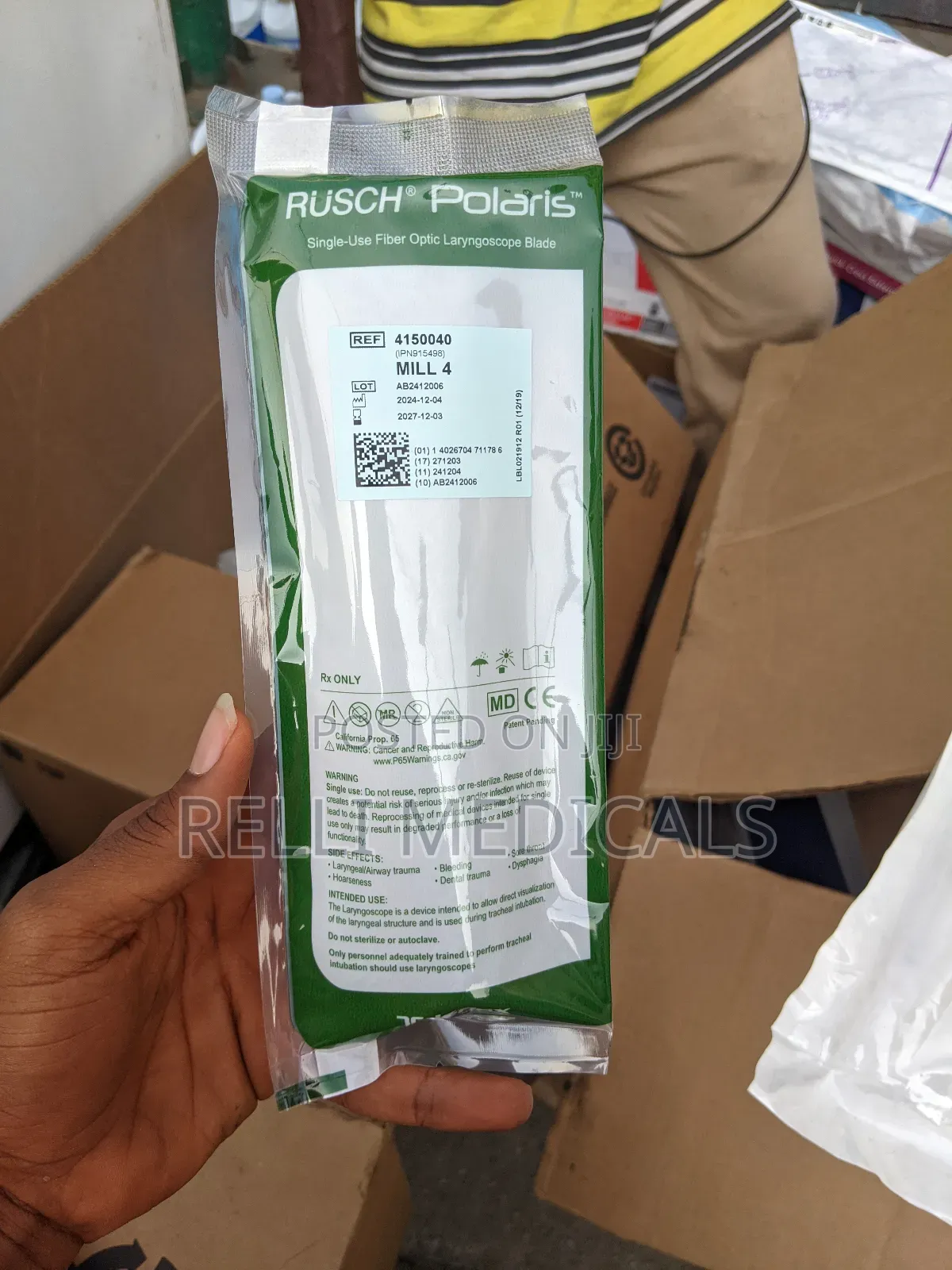 Fiber Optic Laryngoscope Blades