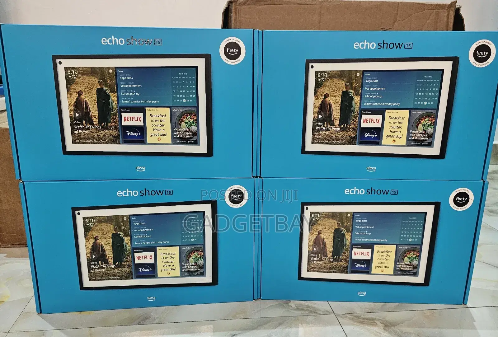 Amazon Alexa Echo Show 15 With Remote