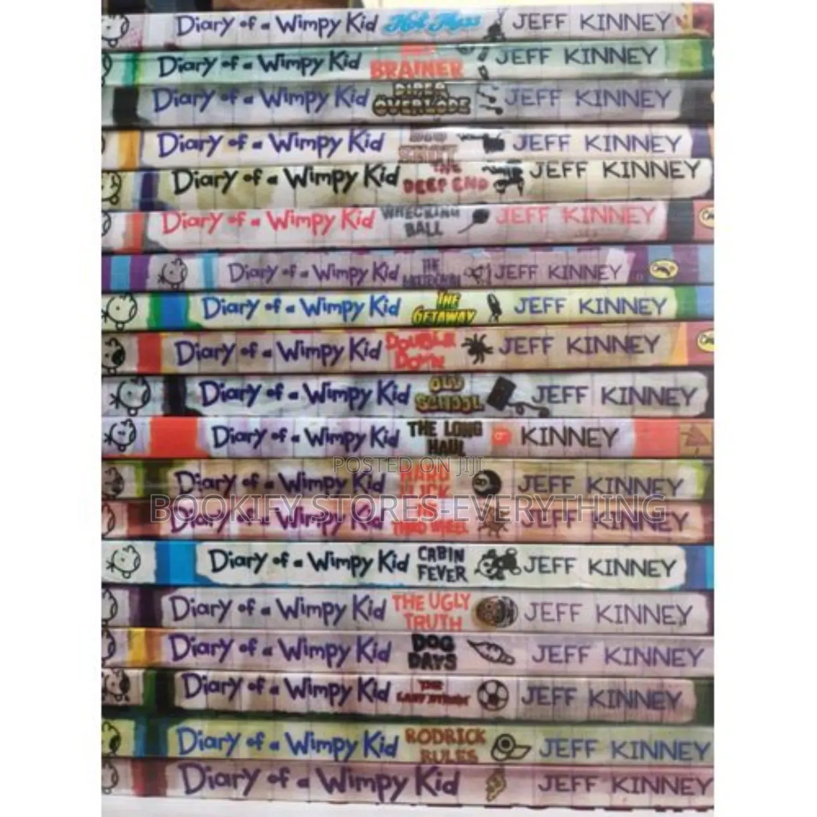 Diary of a Wimpy Kid Set of 19 Books