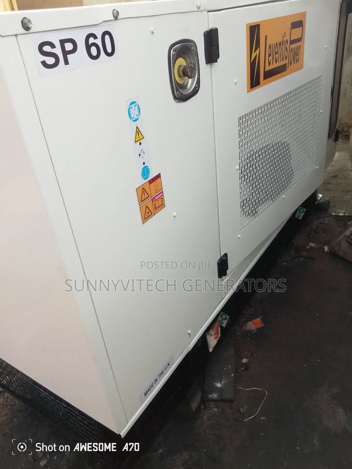 60kva Ecoplus Perkins Generator Working Perfect