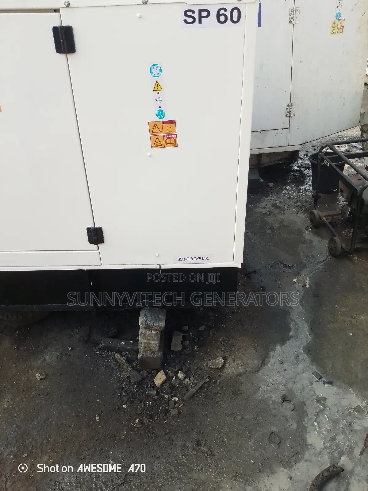 60kva Ecoplus Perkins Generator Working Perfect