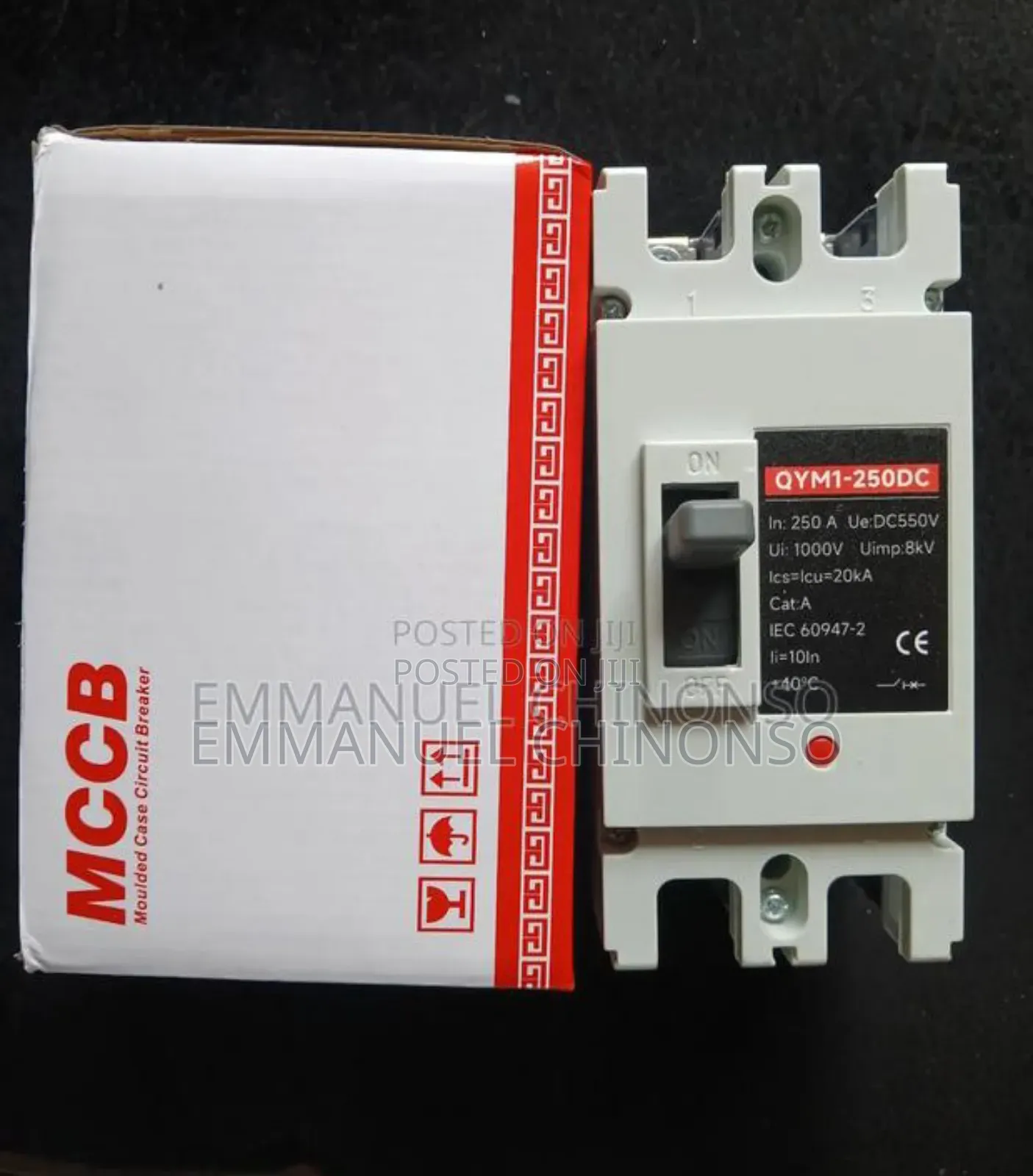 250a 2pole Dc McCb Breaker