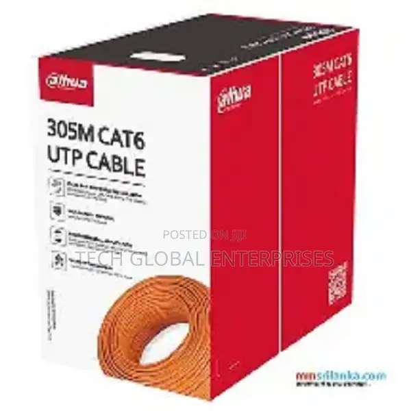 Dahua Utp Cat6 Full Copper Cable 305m