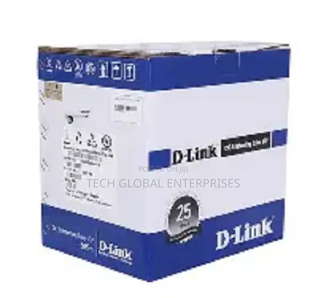 D-Link 100% Copper Cat6 Networking Utp Cable – 305m