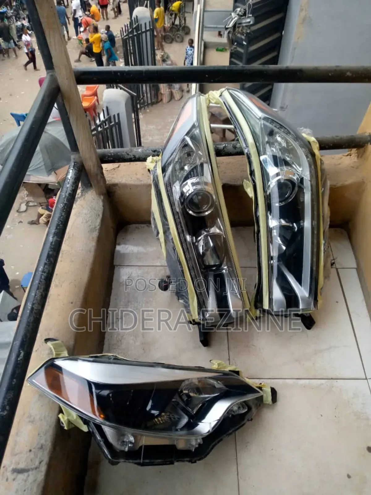 Toyota Highlander 2018 Headlights the Tow Side
