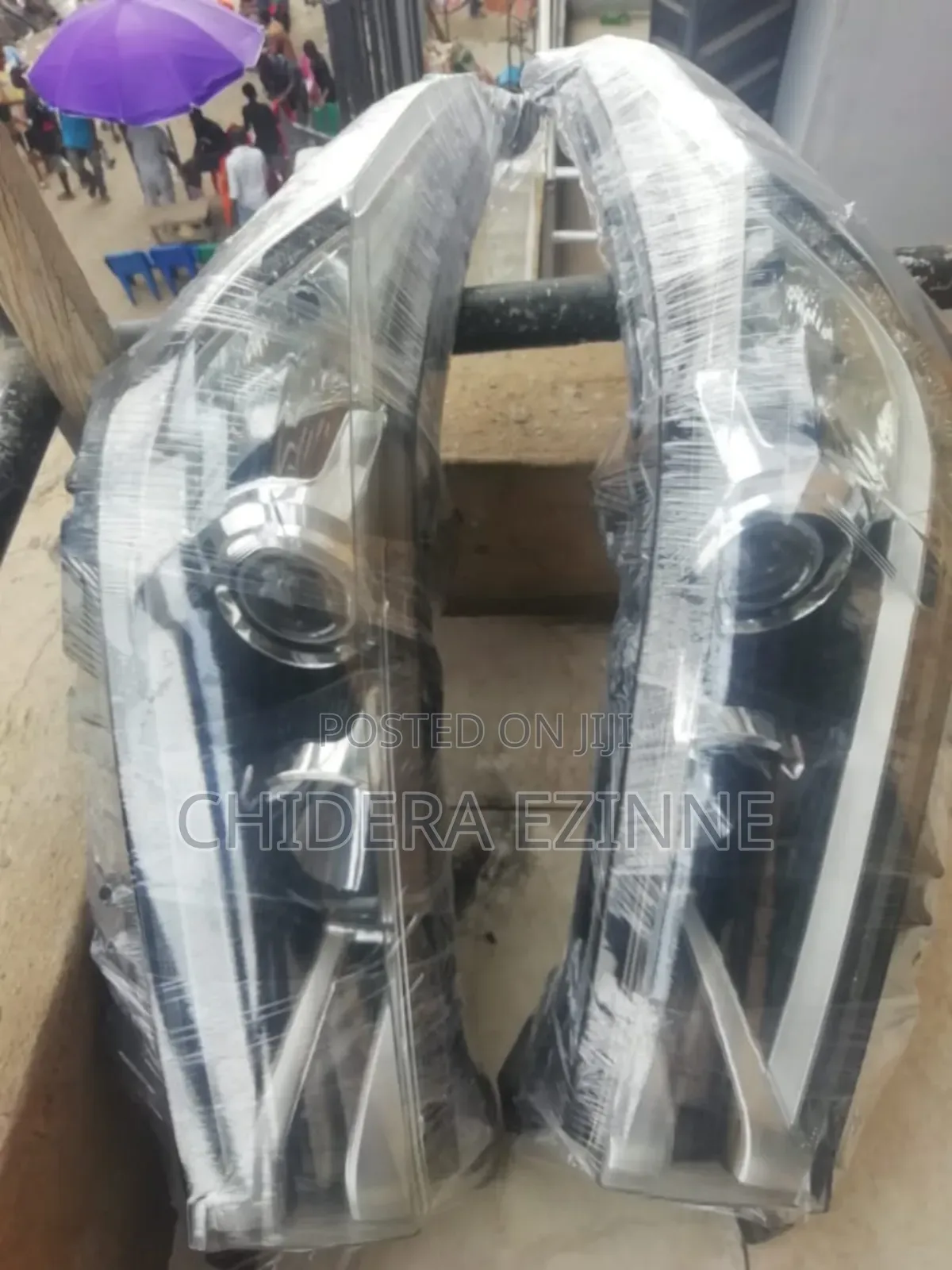 Toyota Highlander 2018 Headlights the Tow Side