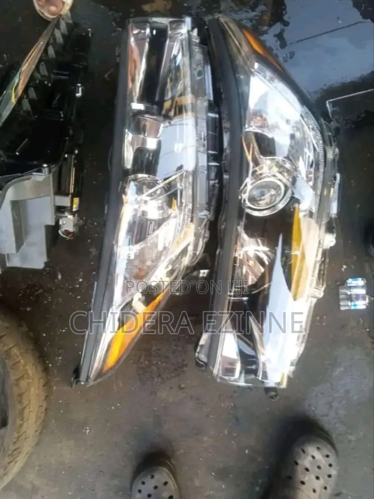 Toyota Highlander 2018 Headlights the Tow Side