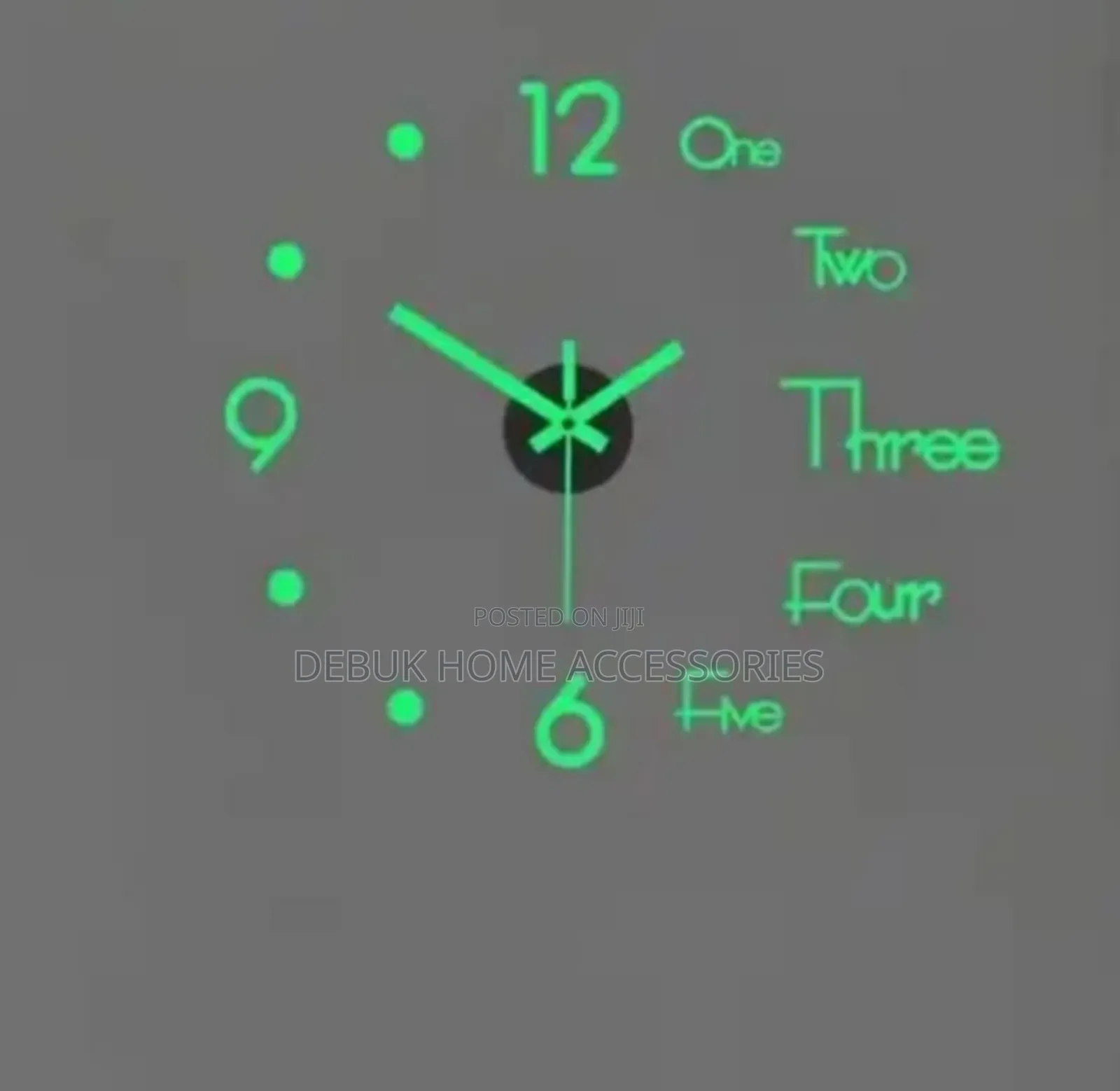 50cm Luminous Clock (Diy)