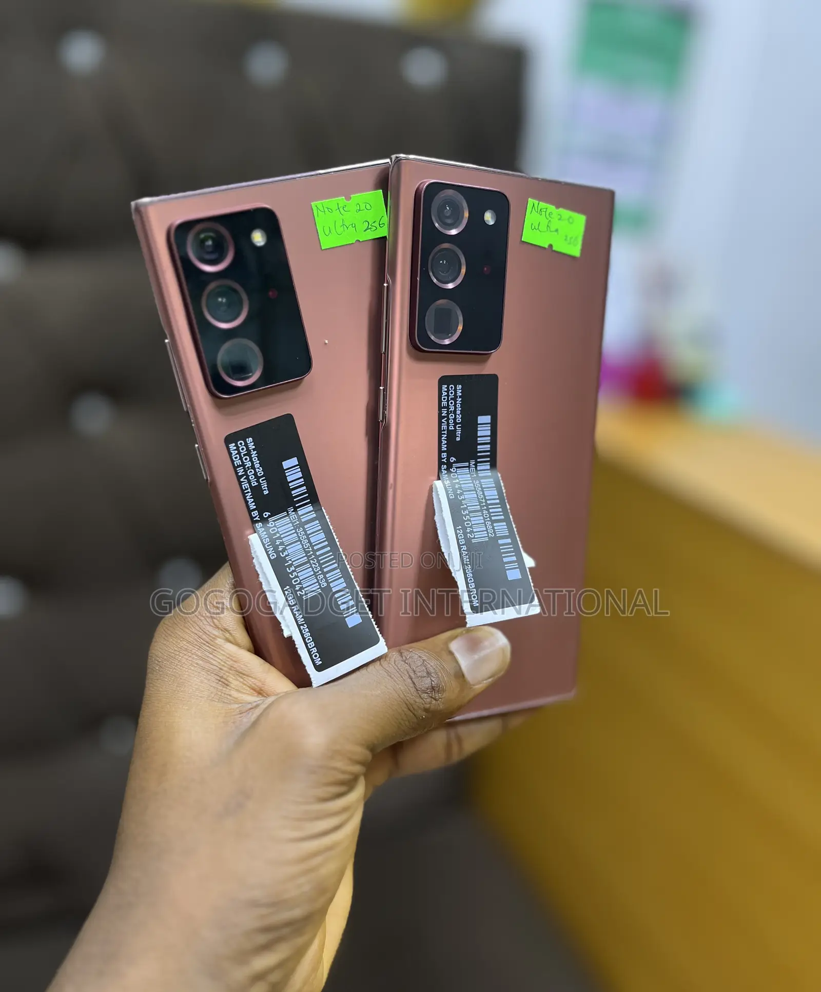 Samsung Galaxy Note 20 Ultra 5G 256 GB Rose Gold