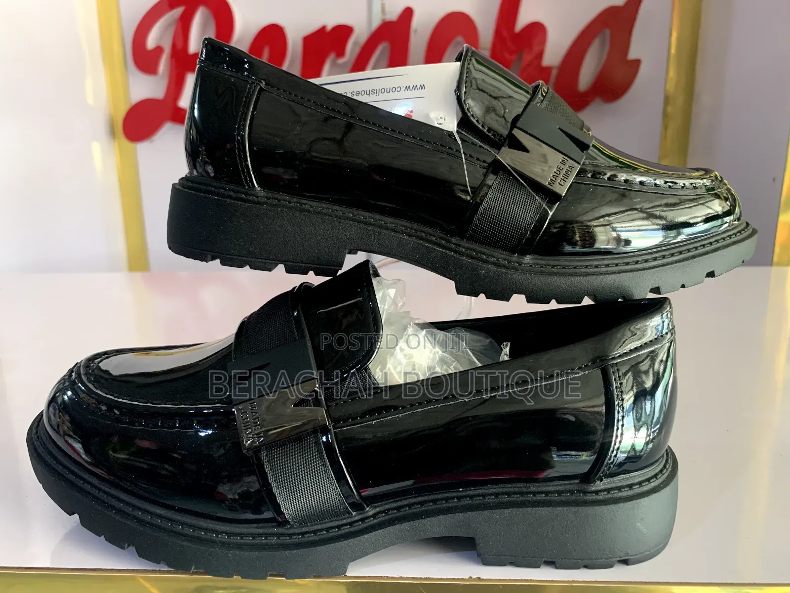 Conoli Children Black Shoes