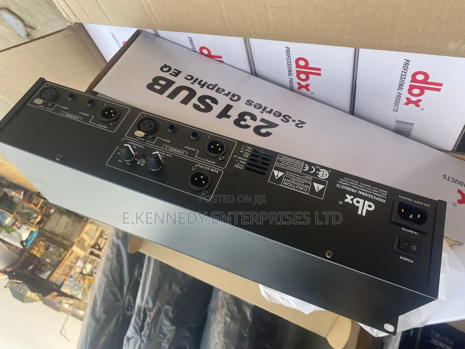 DBX 231 Double Equalizer With Sub Output