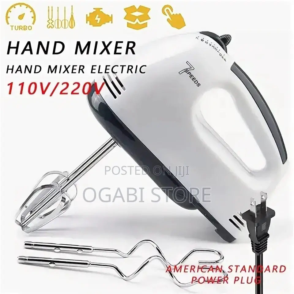 Blue Idea Hand Mixer