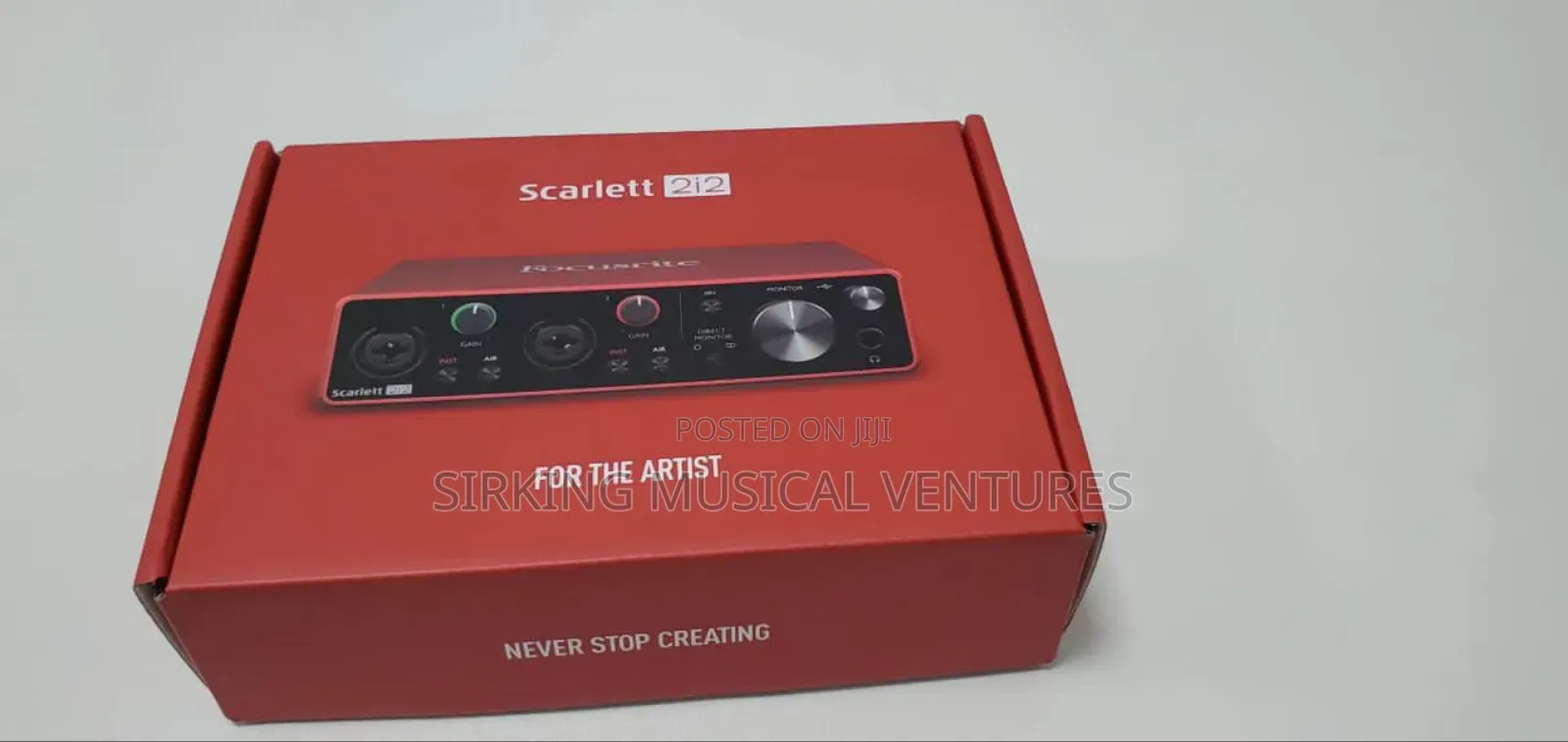 Scarlett 2i2 Focusrite Sound Card